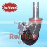 Adjustable Scaffolding Wheel With Locking Stem thumbnail-1