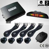 Car Rear 4 Parking Sensor System with human voice alert