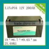 12v 200ah LiFePO4 batteries for energy storage