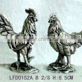 France Metal Decorative Roosters, Rooster Sculpture LFD0152