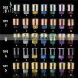 Colorful Acrylic Friction Drip Tips Without O-rings Wide Bore Friction Acrylic Drip Tip thumbnail-3