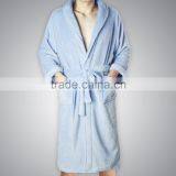 Super Soft Waterproof Microfiber Coral Fleece Bathrobe thumbnail-2