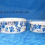 Pet Travel Ceramic Bowl ,ceramic Dog Bowl thumbnail-1