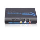 Hight Performance HDMI Converter Hdmi to AV/RCA 1080p 1.3b Hdmi Converter With S-video Hdmi to av Rca Converter Box thumbnail-2