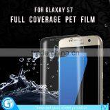 Full Cover HD Cell Phone PET Screen Shield for Samsung S7 edge