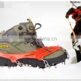 Wholesale Rubber Anti Slip Climbing Cleats Ice Chain Crampon Snow Shoes Cover