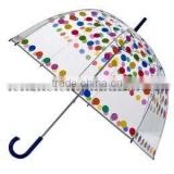 Dome PVC Transparent umbrella