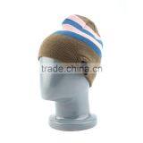 Cool Striped Wireless Bluetooth Music Knit Hat With Handsfree Smart Cap Headset thumbnail-4