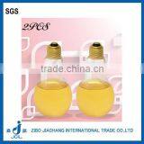 Wholesale Light Bulb Shape Glass Spice Jar With Metal Lid thumbnail-1