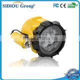 12v Rechargeable Led Flashlight Magnetic Base Light Car Lighter Torch Flashlight