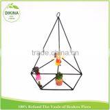 Wholesale Handicrafted Outdoor & Indoor Wedding Living Room Wrought Iron Garden Outdoor Decor Jewelry Flower Metal Planter Stand thumbnail-5
