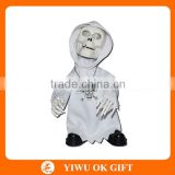 Electric Halloween White Ghost Doll Decoration Doll