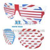 uk Flag Glasses WITH CE CERTIFICATE