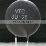 NTC thermistor power limit current limit resistor surge arrestor 3D25 16ohm 15mm diameter