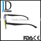 Wholesale Custom Logo Gold Chromatic Carbon Fiber Blinder Sunglasses thumbnail-3
