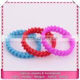 Best Quality Braided Silicone Chain Bracelets, Hot Sale Name Rubber Band Bracelet thumbnail-1