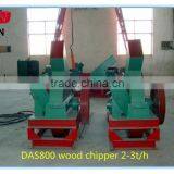 DSA800 Wood Logs to Wood Chips With Wood Chipper Wood Crusher