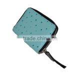 2015 Fashion Oostrich Leather Zipper Wallet thumbnail-5