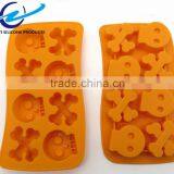 Halloween Skull Silicone Custom Ice Cube Maker thumbnail-2