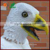 Female Creepy Latex Animal Head Mask for Halloween Cosplay Party Costume thumbnail-3