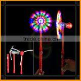 8 led Colorful Flashing Windmill