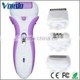 Pink 4 in 1 Rechargeable Electric Callus Remover for Lady Shaver thumbnail-2