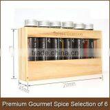 Premium Gourmet Spice Selection of 6