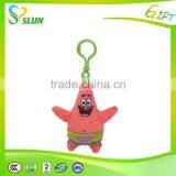Wholesale Keyring Plush Cartoon Keychain M Rainbow Bean Toy