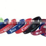 Wholesale Custom Logo Print Silicone Bracelet Maker thumbnail-1