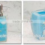2015 Ocean Series Shell Design Resin Bathroom Accessories Set , Bathroom Accessory Set thumbnail-4