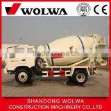 Wolwa High Quality 2CBM Concrete Mixer Truck thumbnail-2