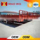 Heavy Duty Transport 4 Axle Flatbed Container Semi Trailer for Sale thumbnail-5