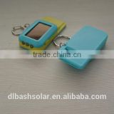 Mini USB solar powerbank NEW Love Gift Key chain whistle Keyring Ring