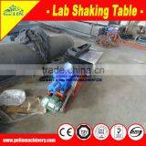 small scale lab vibrating table for gold recovery testing from Jiangxi