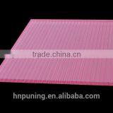 Glittering and Translucent Multi-wall Sheet & PC Sheet for Warrenty 10years