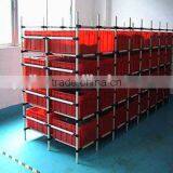 Galvanized Pipes Black Steel Pipe Lean Tube Pipe Rack System Supplier
