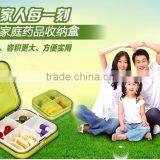 Promotion 4 Days Cross Pill Box/PP Plastic Pill Box/Medical Capsule Holder thumbnail-6