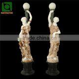 Marble Garden Lamps and Lanterns Statues thumbnail-1