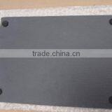 Sand Blasted Logo Slate Placemat With Rough Edge for UK and France thumbnail-2