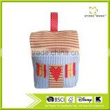 Store More Creative Design House Shape Fabric Stone Filling Door Stops thumbnail-1