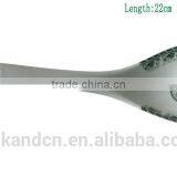 SP1535 Haonai High Quality Ceramic Spoon, Big Ceramic Soup Spoon thumbnail-4