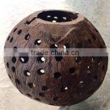 Coconut Shell Lamp Shade thumbnail-1