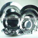 Round Plate Stainless Steel Buffet Trays With Multi Size thumbnail-6