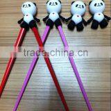 Childrens Helper Panda Shape Learning Silicone Chopsticks Holder thumbnail-2