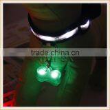 NEW BLUE LED BONE SHAPE DOG TAG SAFETY COLLAR PET LIGHT NECK FLASH CAT HI VIZ thumbnail-2