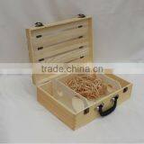 New Classical Custom Size and Logo Wooden Box Packaging for Wine thumbnail-5