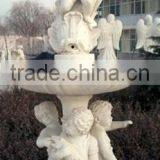 Children and Fish Outdoor Water Fountain Sculpture thumbnail-1