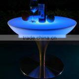 High Quality PE Plastic Led Table Lamp Led Cube Furniture Led Coffee Table
