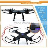 2.4G 4CH Headess Mode Set Quadcopter 2017 Helicute RC Drone With HD Camera FPV Wifi Drone HD thumbnail-4