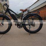 26 Inch 48V 500w Sand Snow Beach Cruiser Fat Tire Electric Bike thumbnail-3